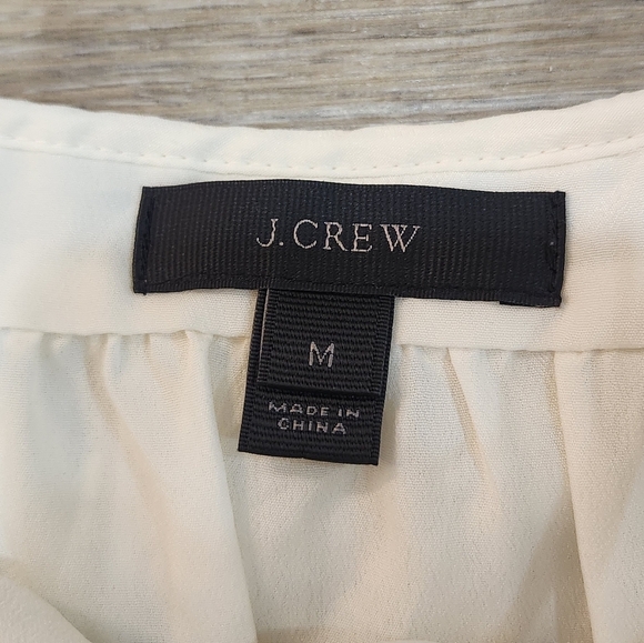 J.Crew Cream Camisole Top Size Medium - Picture 4 of 5